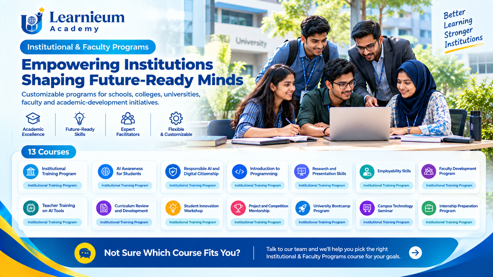 Institutional & Faculty Programs
