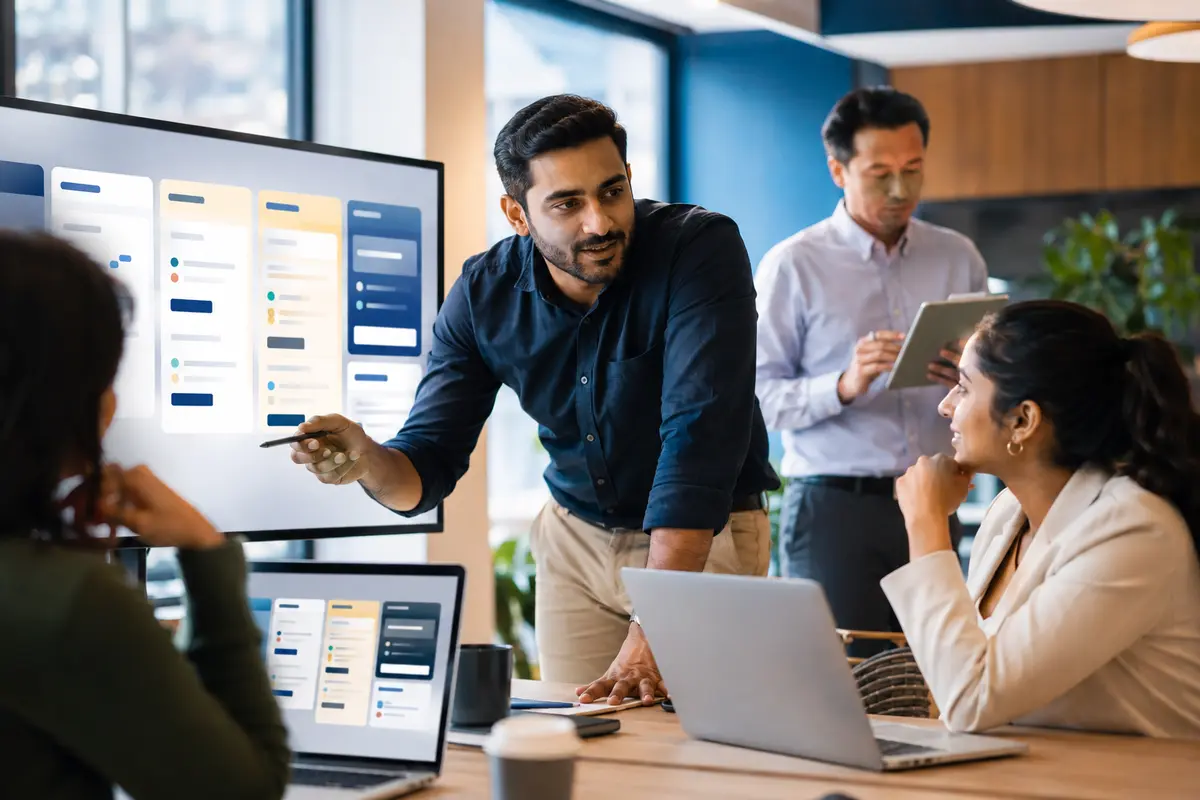 Sales professionals using AI for prospect research, personalised outreach and pipeline management