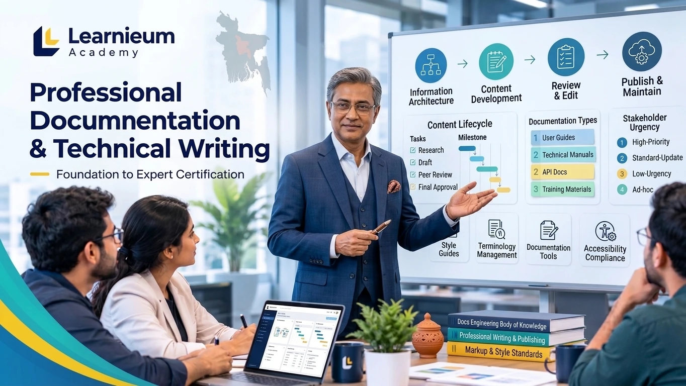 Professional Documentation training programme by Learnieum Academy