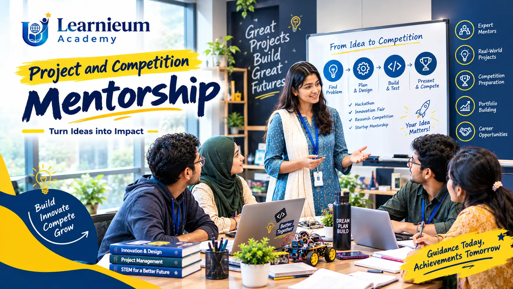Project and Competition Mentorship training programme by Learnieum Academy